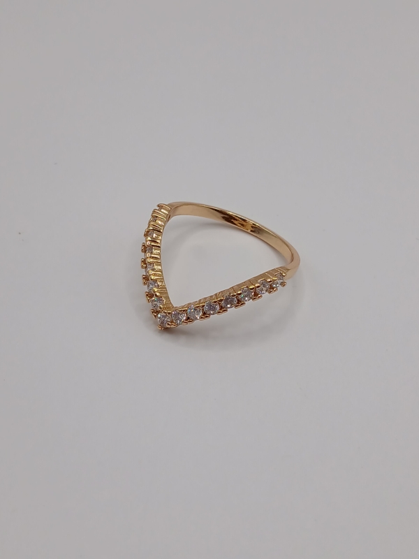 ANEL CRAVEJADO BANHO EM OURO - Image 3
